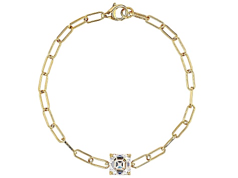 Strontium Titanate 18k Yellow Gold Over Sterling Silver Bracelet 3.57ctw