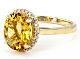 Yellow Beryl 14k Yellow Gold Ring 2.53ctw