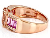 Peach Cor-de-Rosa Morganite 14k Rose Gold Ring 2.08ctw