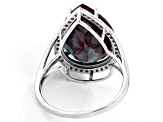 Color Change Lab Created Alexandrite 14k White Gold Ring 8.69ctw