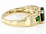 Chrome Diopside 14k Yellow Gold Ring 2.38ctw