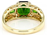 Chrome Diopside 14k Yellow Gold Ring 2.38ctw