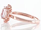 Pink Kunzite 14k Rose Gold Ring 1.28ctw