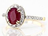 Red Ruby 14k Yellow Gold Ring 1.73ctw