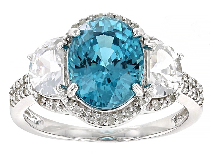 Jtv blue deals zircon rings