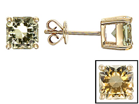 Color Change Zultanite 14k Yellow Gold Earrings 2 00ctw Zul033 Color Change Zultanite 14k Yellow Gold Earrings 2 00ctw