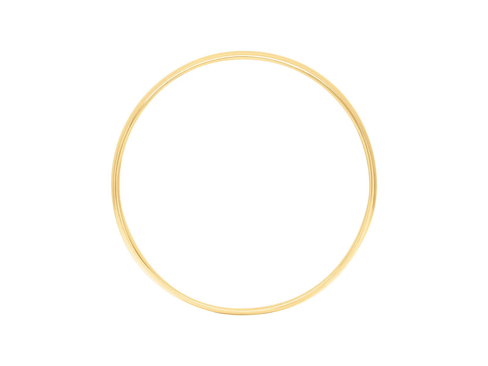4mm Lightweight Ladies Wedding Band in 10k Yellow Gold