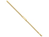 14k Yellow Gold Mariner Link ID Bracelet