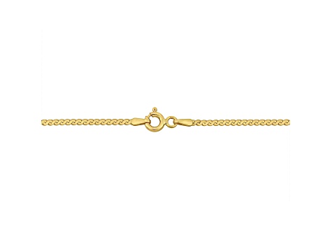 10K Yellow Gold 1.55mm Serpentine Bracelet