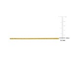 10K Yellow Gold 1.55mm Serpentine Bracelet