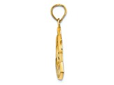 14k Yellow Gold HAWAII Dolphin Charm