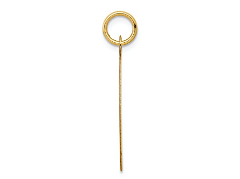 14k Yellow Gold Satin Mizpah 2-piece Break-Apart Charm