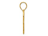 14k Yellow Gold Double Heart Pendant