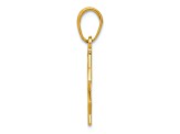 14k Yellow Gold Paramedic/EMT Symbol Pendant