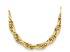 14K Yellow Gold 11.8mm Rope 20-inch Necklace