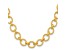 18K Yellow Gold 14mm Hammered Oval Link 20-inch Necklace