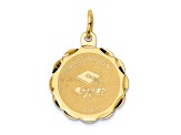 14K Yellow Gold GRADUATION DAY Charm