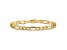 14k Yellow Gold 5.75mm Figaro Link Bracelet