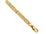 14k Yellow Gold 7mm Hand-polished Fancy Link Bracelet