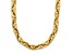 14K Yellow Gold Solid Anchor Link 18-inch Necklace