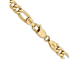 14k Yellow Gold 5.75mm Figaro Link 16 Inch Chain