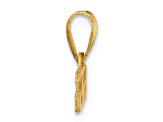 14K Yellow Gold Polished 2024 Graduation Charm