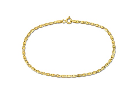 10K Yellow Gold 2mm Valentino Star Bracelet - 11KC1A | JTV
