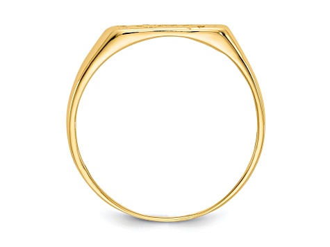 14K Yellow Gold Baby Ring