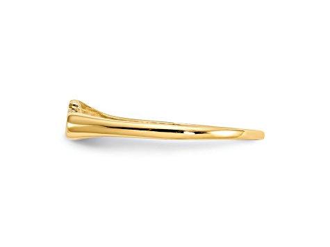 14K Yellow Gold Baby Ring