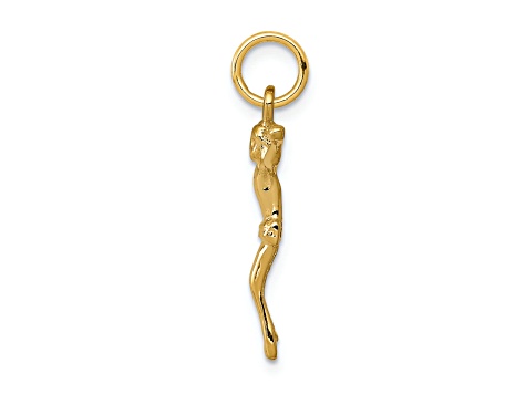 14K Yellow Gold Corpus Charm