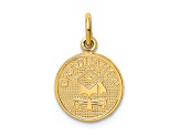 14K Yellow Gold GRADUATION Charm