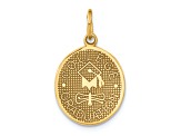 14K Yellow Gold COLLEGE GRADUATION Charm