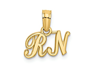 Picture of 14k Yellow Gold RN pendant