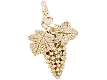 Picture of 14K Yellow Gold Grapes Charm