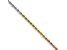 14k Tri-color Gold 1.5mm Solid Diamond-Cut Rope 16 Inch Chain