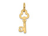 14k Yellow Gold Key Letter G Initial Charm - 12KW5G | JTV