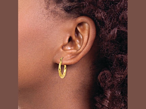 14k Yellow Gold 1/2