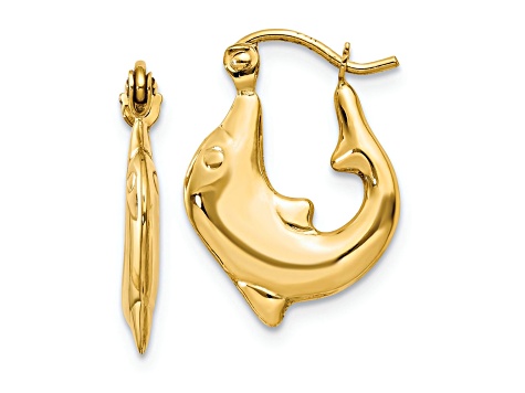 14k Yellow Gold Polished 3/16