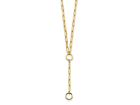 Amazon.com: Iaceble Boho Layered Chain Lariat Necklace Mini Coin Chain  Necklace Long Paperclip Y Necklace Gold Disc Chain Necklace Jewelry for  Women and Girls : Clothing, Shoes & Jewelry
