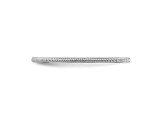 Rhodium over 10K White Gold 1.2mm Milgrain Stackable Expressions Band