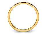 10K Yellow Gold 1.2mm Milgrain Stackable Expressions Band