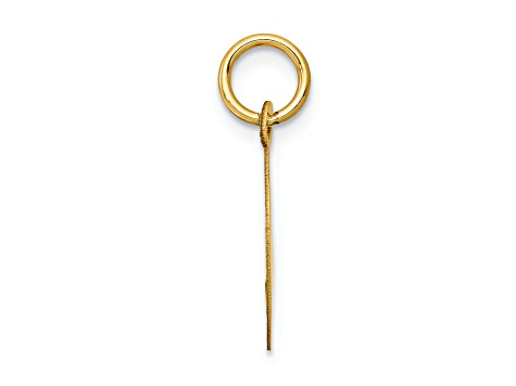 14K Yellow Gold Holy Communion Disc Charm