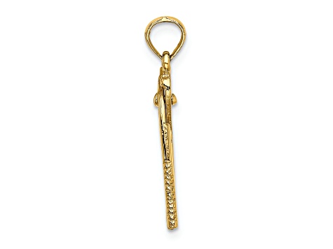 14k Yellow Gold 3D Moveable Pliers Charm