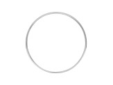 2mm Lightweight Ladies Wedding Band in 10K White Gold