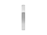 2mm Lightweight Ladies Wedding Band in 10K White Gold