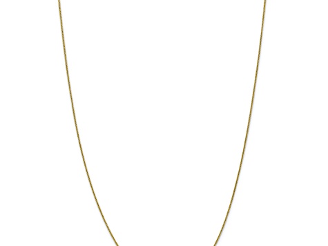 10k Yellow Gold 0.85mm Solid Spiga 16 Inch Chain