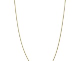 10k Yellow Gold 0.85mm Solid Spiga 16 Inch Chain