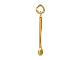 14k Yellow Gold Hammer Charm Pendant