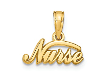 Picture of 14k Yellow Gold Nurse Pendant