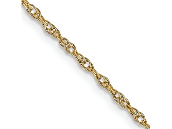 Picture of 14k Yellow Gold 1.15mm Solid Cable 24 Inch Chain